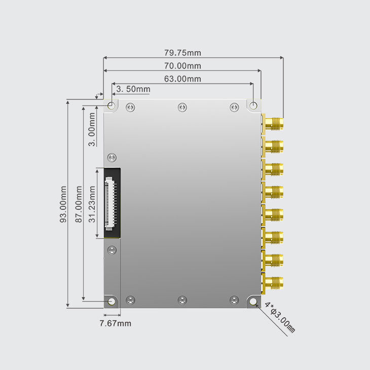 CM710-8 UHF RFID Module (8-Port)